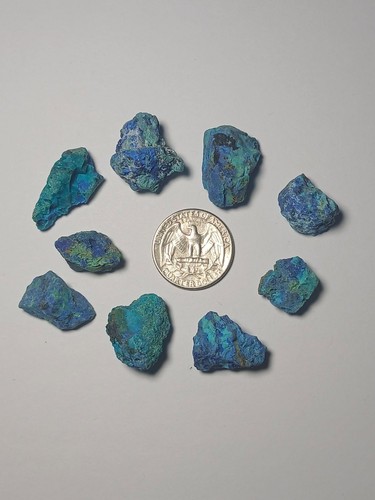 Natural azurite - natural,