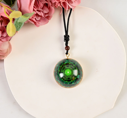 Malachite crystal resin - crystal,